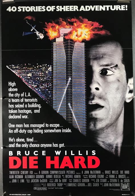 die hard 1988 poster